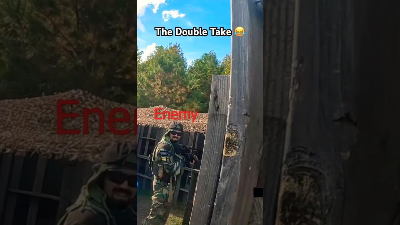 The Double Take 😂 #airsoftpics #airsoft #airsoftphotography #fyp #funny #funnyshorts