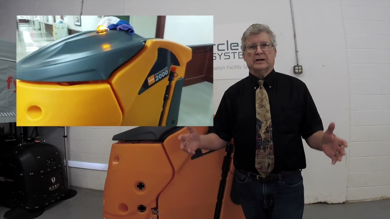 Intellibot Robotics Showcase | Commercial Floor Cleaning Robot in Hospital