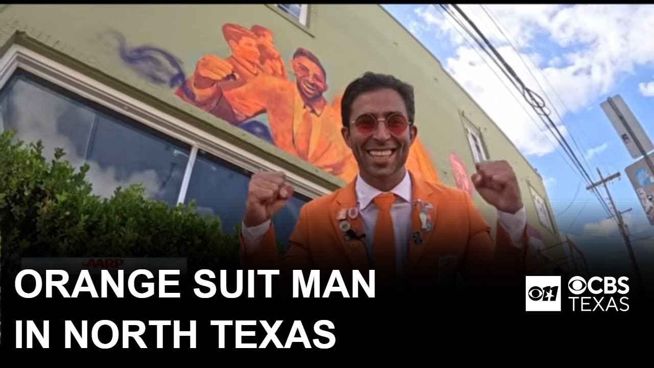 Orange Suit Man brings Dutch soccer pride to North Texas