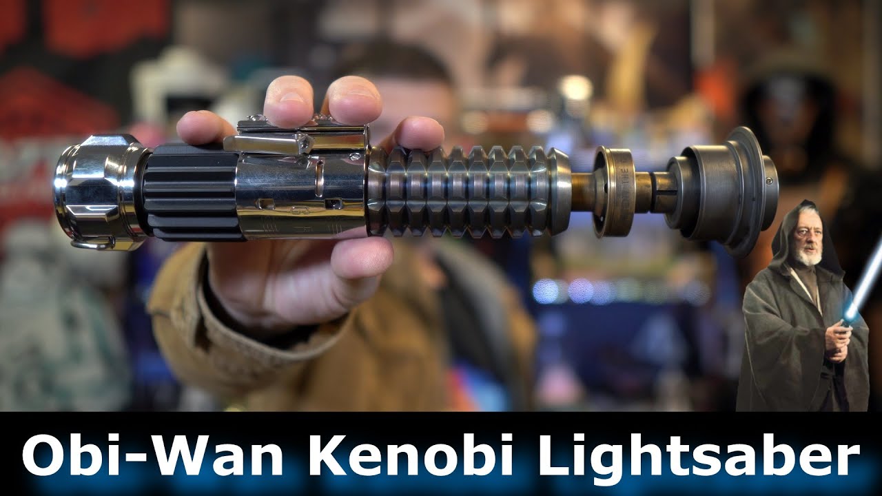 Star Wars Obi-Wan EP4 Custom Lightsaber with Crystal Chamber Review (NSabers)