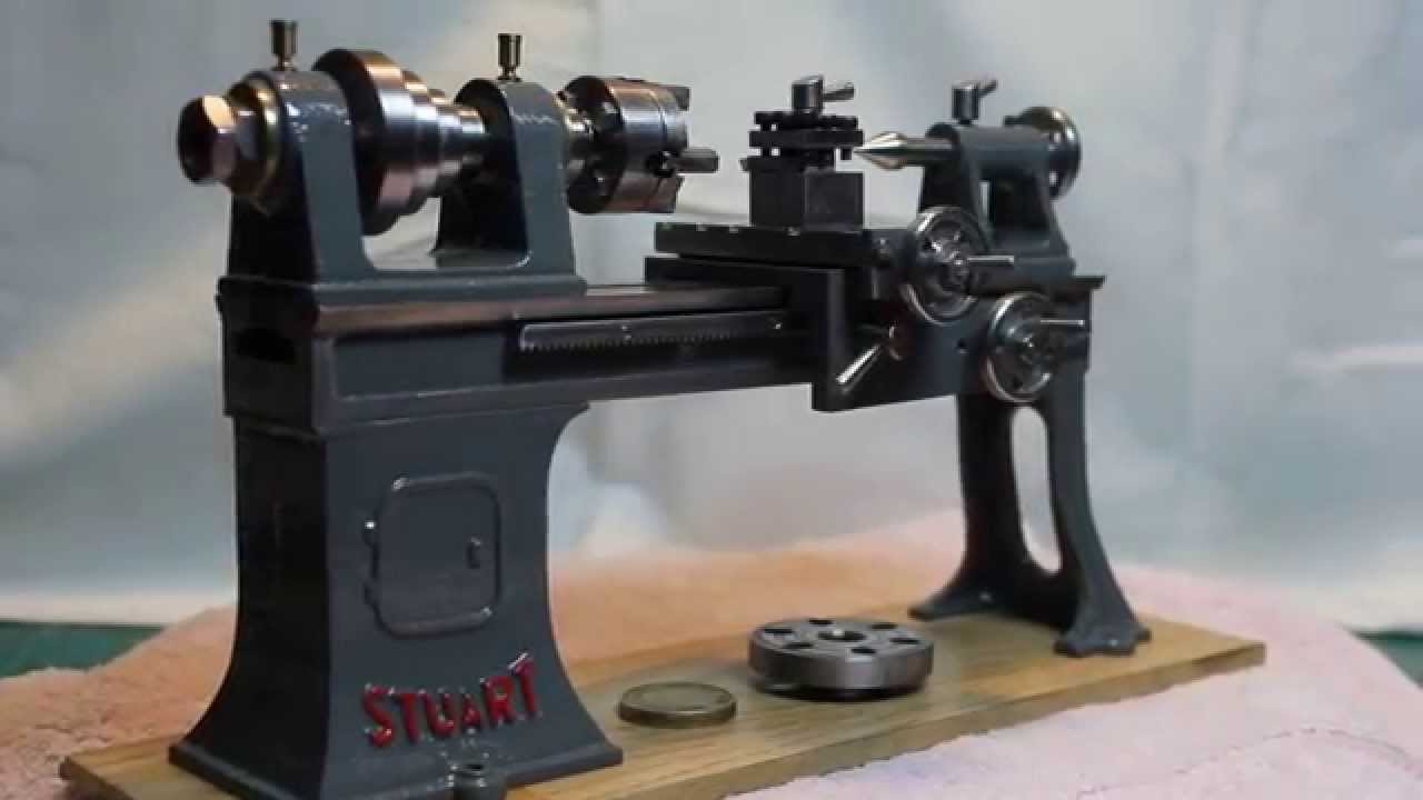 Stuart Models Engineering Lathe painted & completed 28.03.15