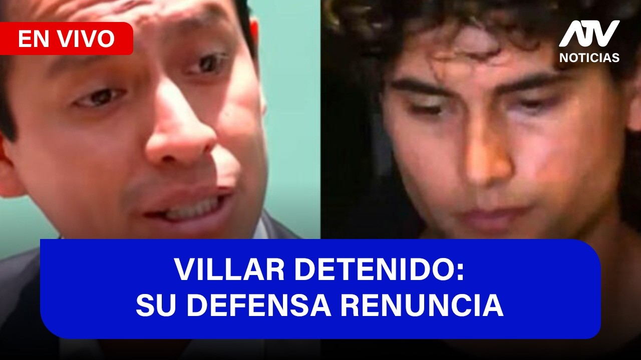 Fe de Erratas 📱🎙️: VILLAR DETENIDO Y SU DEFENSA RENUNCIA - ATV+