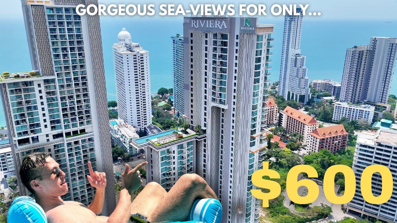 STUNNING Apartment With Beautiful Sea-Views For Rent in Pattaya, Thailand