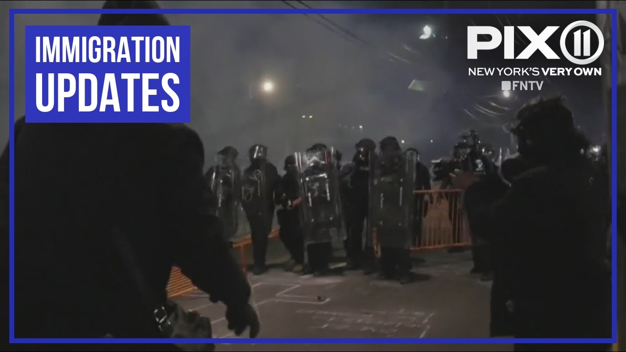 Violent clashes between ICE and protesters continue outside NJ Delaney Hall