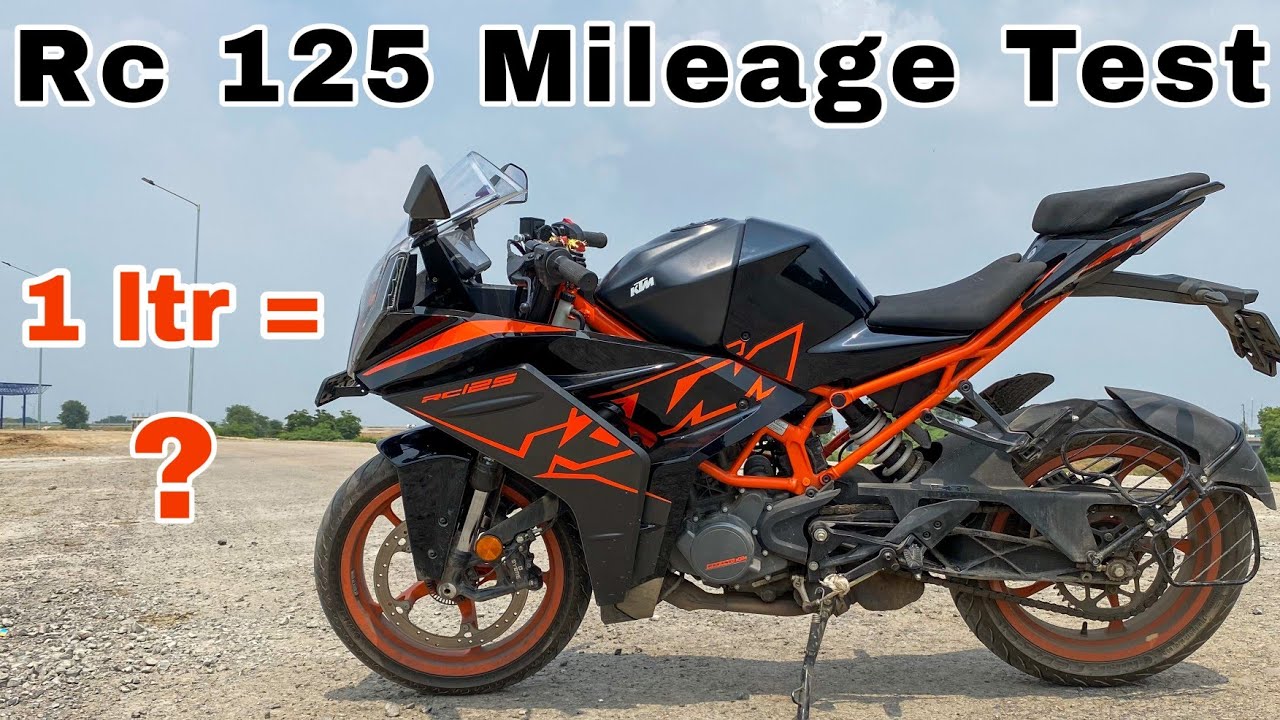 2022 KTM RC 125 Mileage Test | 1 liter Mileage Test | Akshay gayakwad