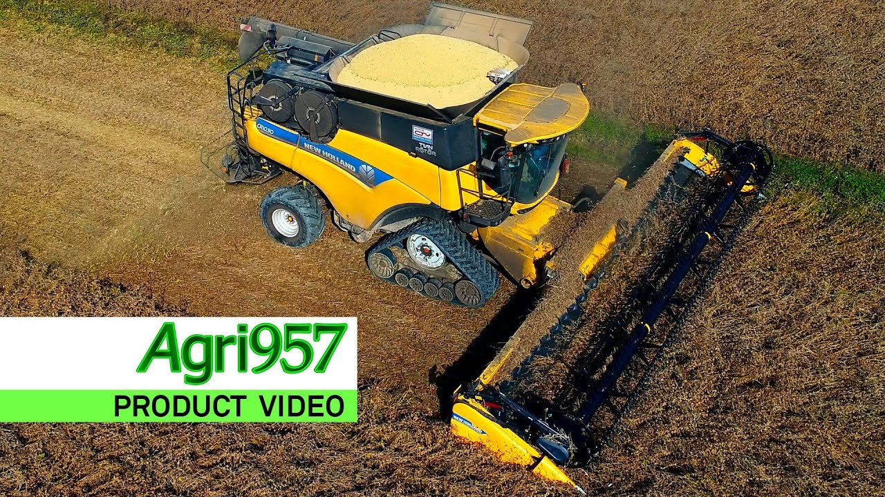 NEW SUPER-FLEX 880CF DRAPER HEADER from NEW HOLLAND - 25 to 45 ft. (10,5 m) | NEW HOLLAND CR10.90
