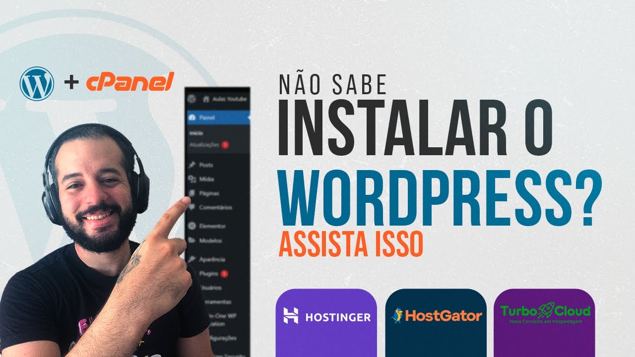 Como Instalar WordPress no cPanel - Tutorial Atualizado 2025