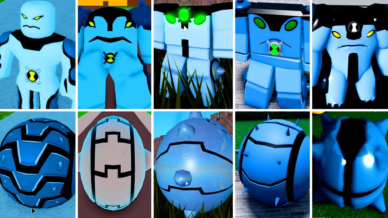 EVOLUÇÃO DO BALA DE CANHÃO SUPREMO NO BEN 10 - ROBLOX ! (Evolution Ultimate Cannonbolt)