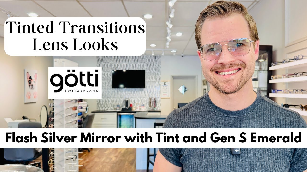 Gotti Dickens | Seaglass To Blush Tint With A Silver Mirror And Transitions Gen S Emerald