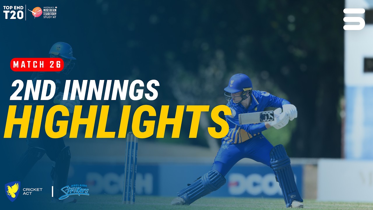 ACT Comets Highlights | ACT Comets vs Adelaide Strikers | Match 26 | Top End T20 2026 | ZP1H