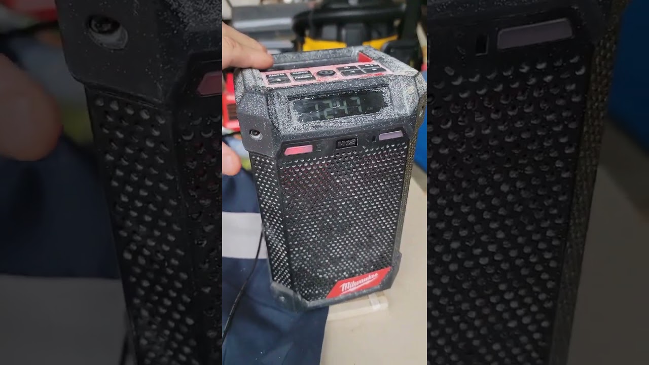 Milwaukee M12 Radio (one year later) #shorts