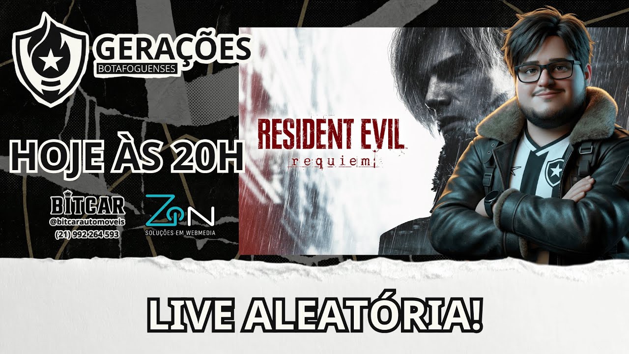 Live aleatória com Vitinho | Resident Evil: Requiem