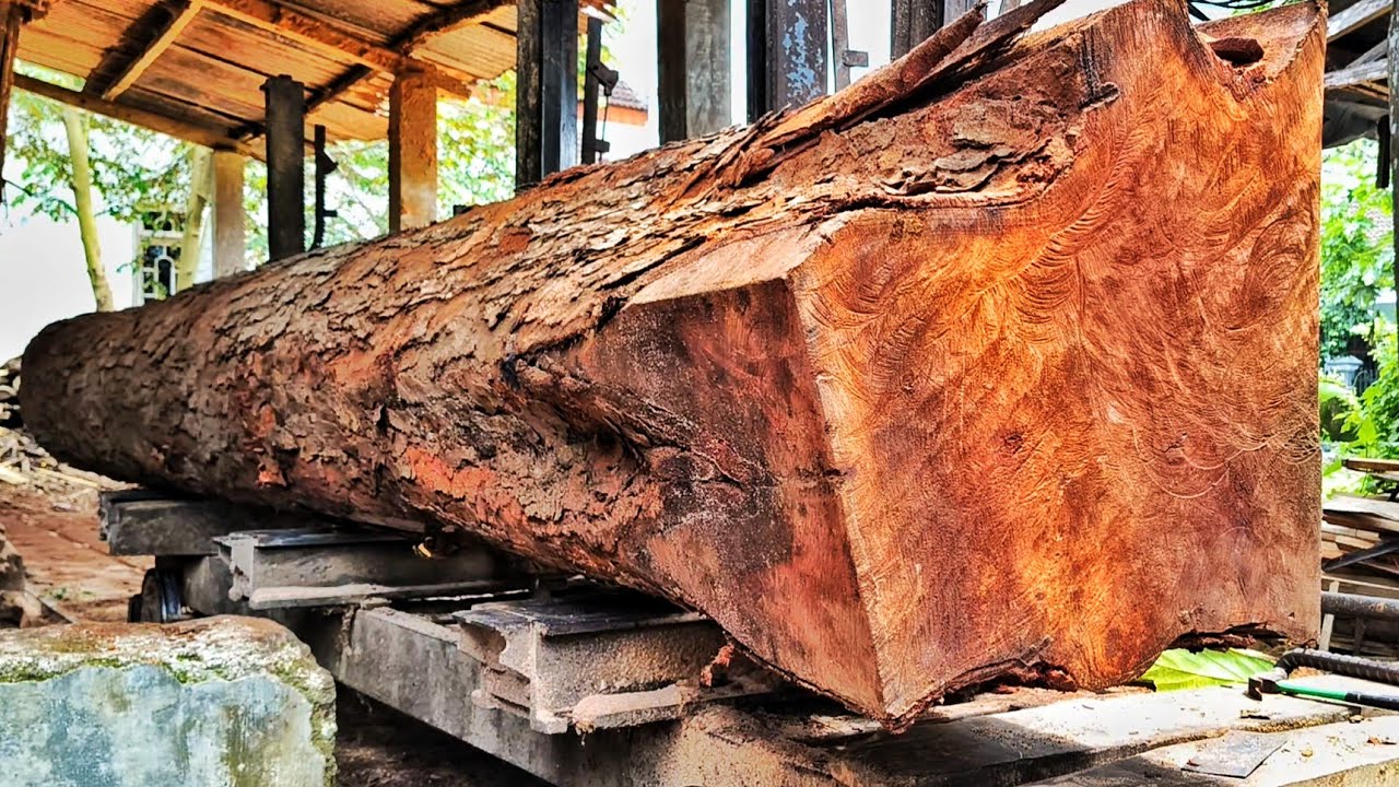 A terrifying wood, its bark resembles snake scales. A super large and long wood.