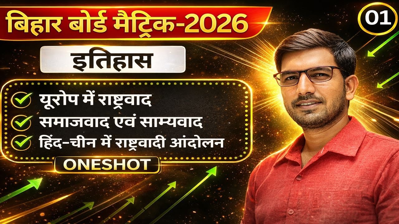 Class 10th | History | यूरोप में राष्ट्रवाद | Chapter 1,2 and 3 | Oneshot