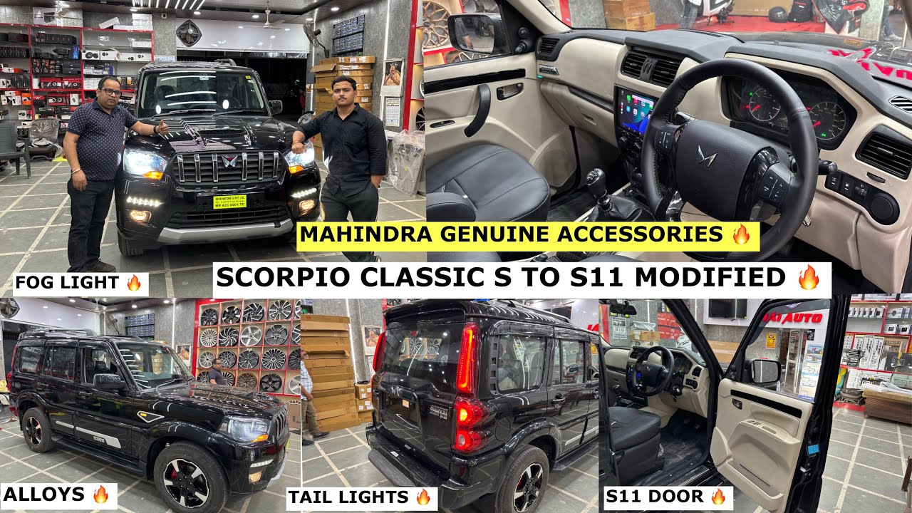 Scorpio Classic S Modified  ✅Modified scorpio classic✅Scorpio classic accessorie✅scorpio ✅