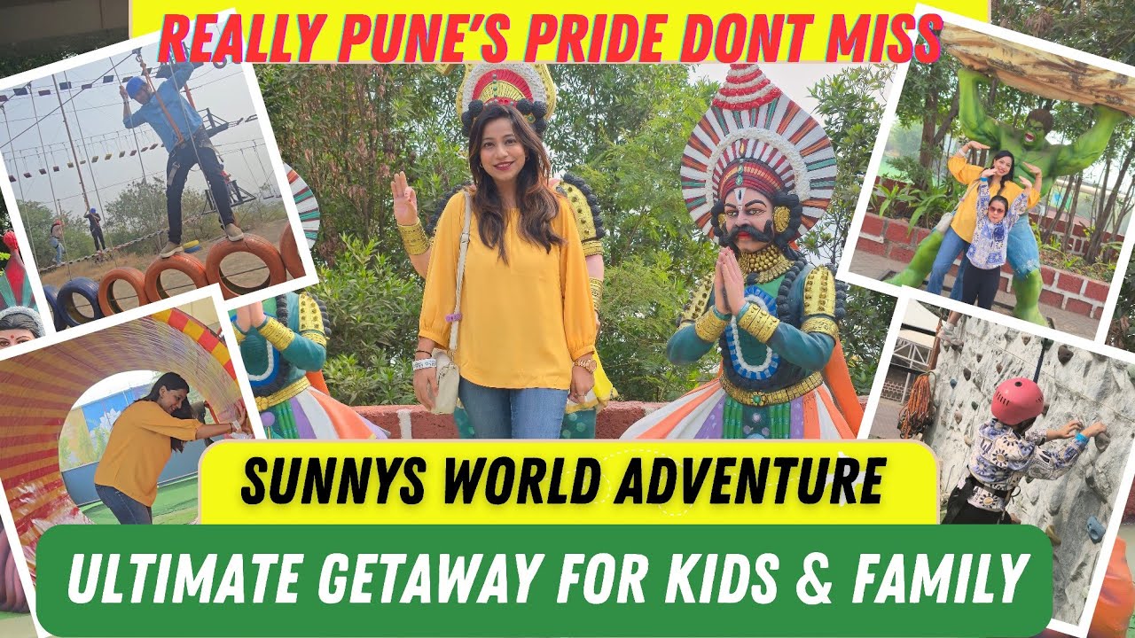 SUNNY'S WORLD PUNE | Лучший парк приключений в Пуне? 🎢 | Лучшее место для отдыха на выходных для ...