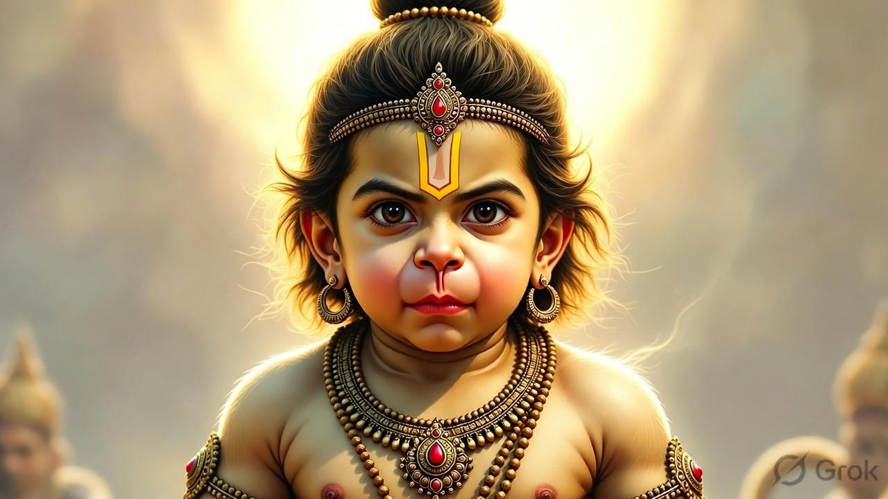 बाल हनुमान की लीला