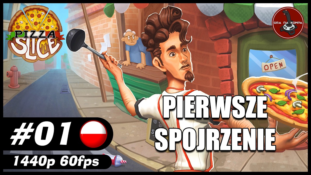 Pierwsze spojrzenie || #1 || Pizza Slice gameplay PL