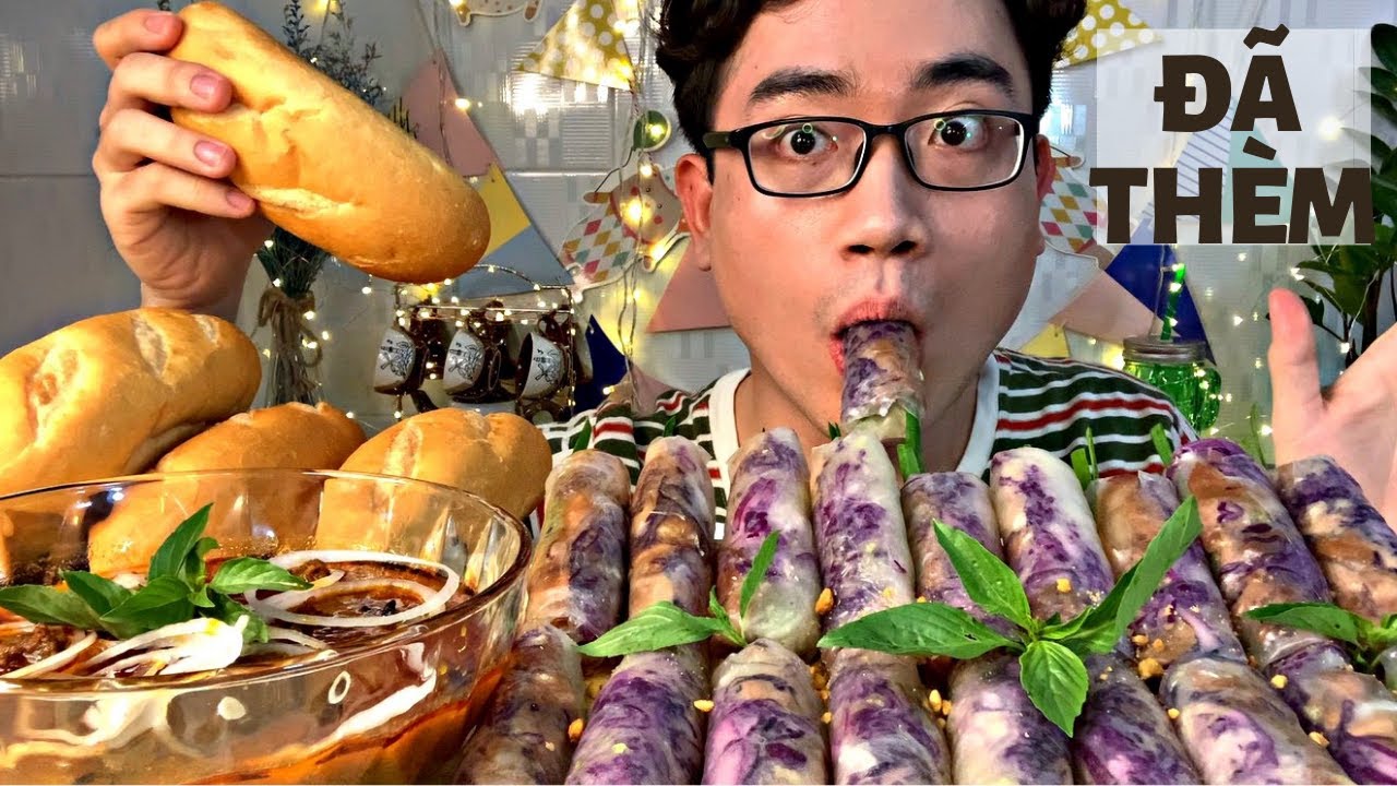 Đã Miệng Mâm Gỏi Cuốn Thịt Khìa + Bánh Mì Chấm Bò Kho Thơm Ngon - Ngày Đầu Giảm Cân Quang Trọng Ntn?