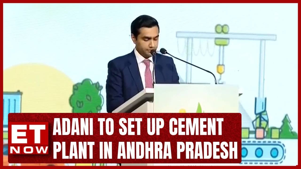 Global Investors Summit 2023 | Adani To Set Up Cement Plant And Data Centre In Andhra | ET Now