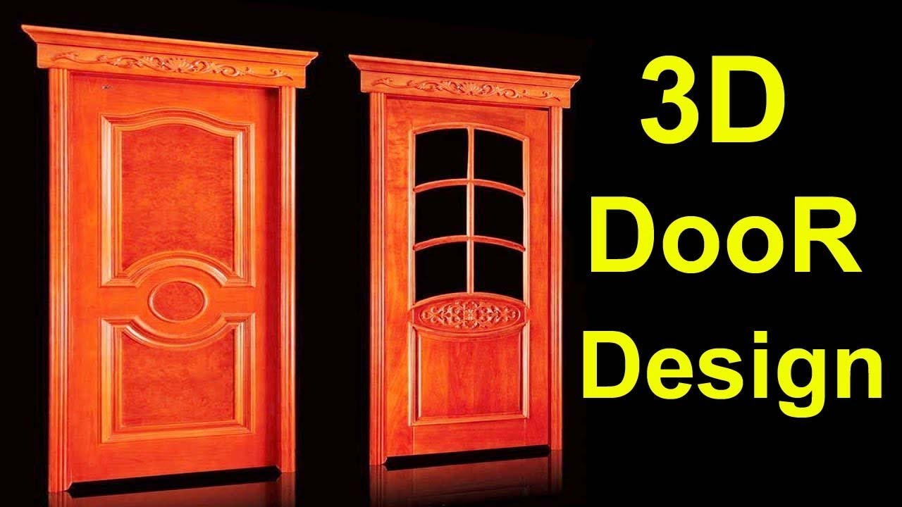 Autocad 3D door | Door design | beautiful | wooden door | civil engineering videos | civil engineers