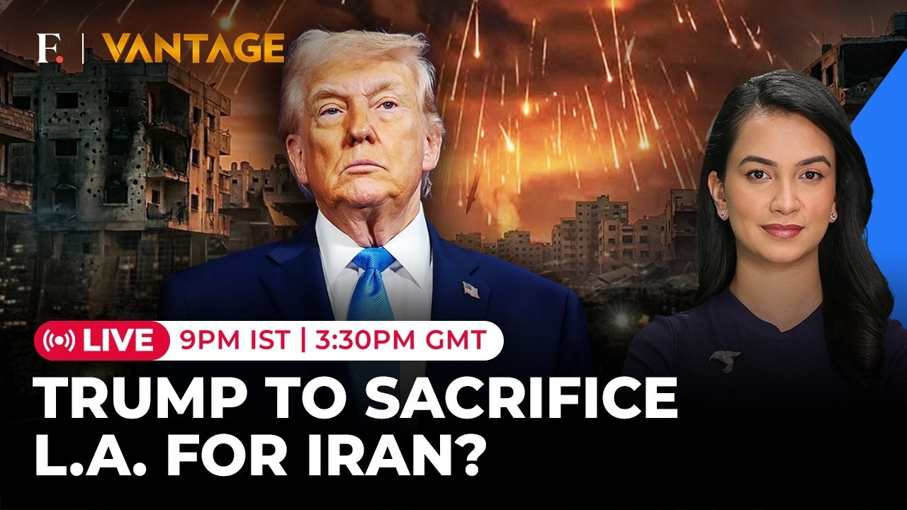 US Iran War LIVE: White House Scrambles After Trump's 'Iran Could Take Out LA' Shocker | Vantage
