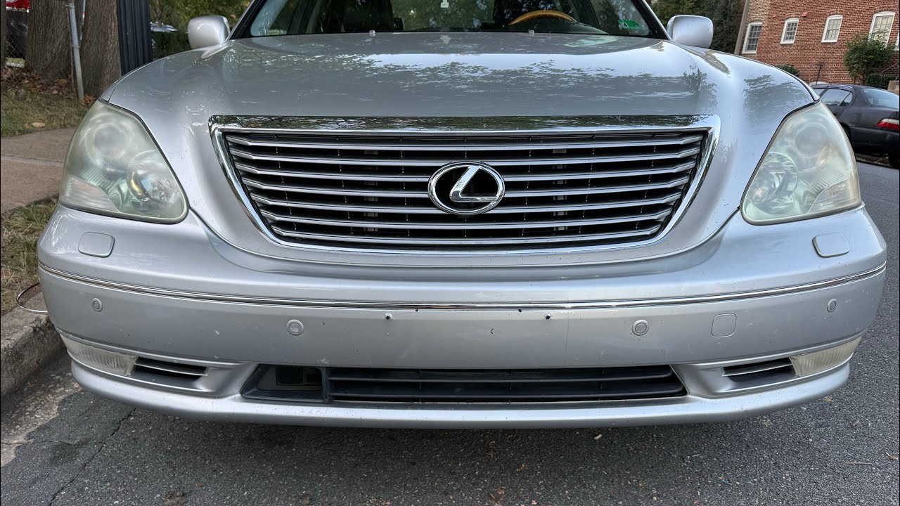 2004 Lexus LS430- Front Bumper Trim Replacement