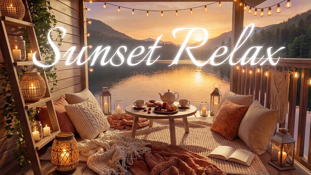 🌿Sunset Relax | Peaceful Chill Music for Stress Relief