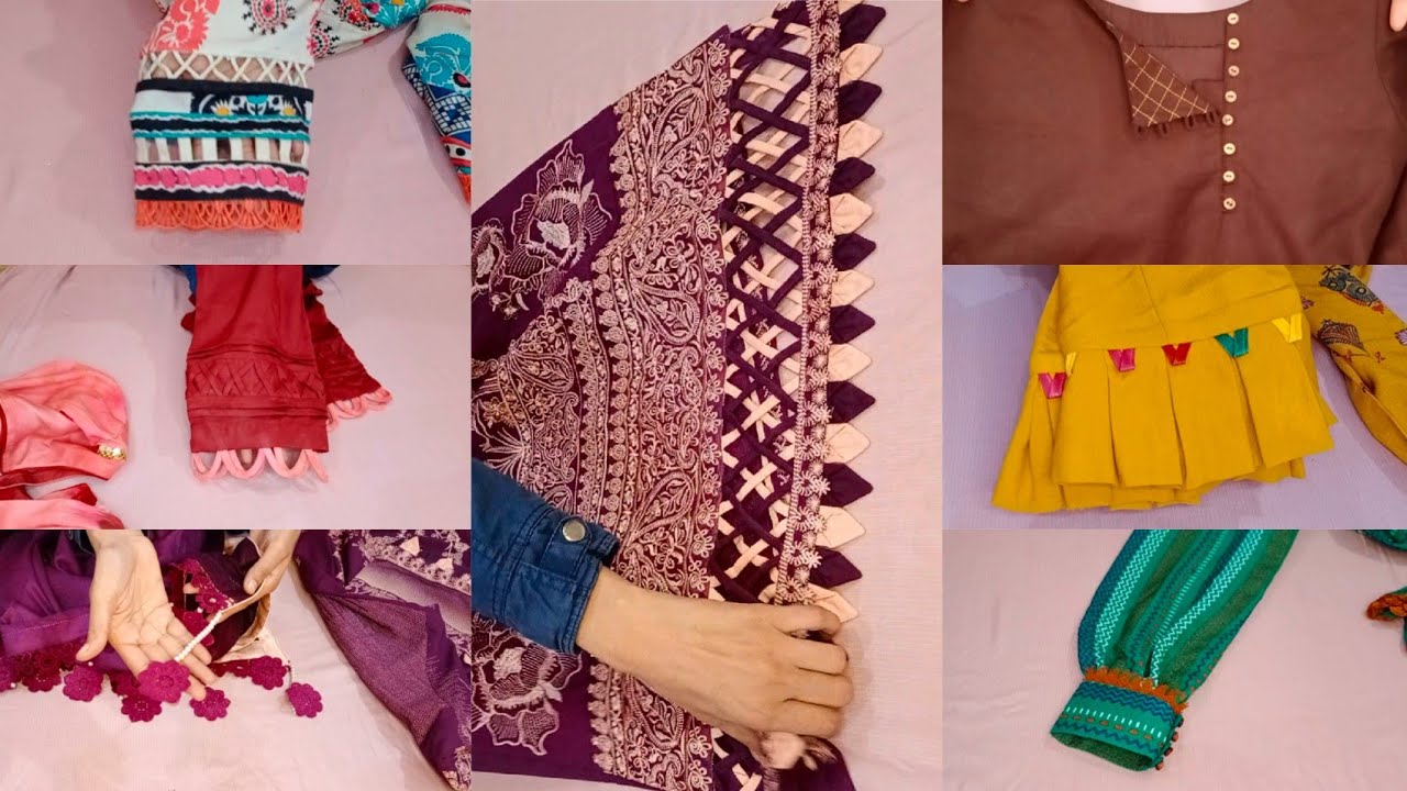 make your winter and summer dress beautiful with latest designing ideas#sanook by sumera#2022