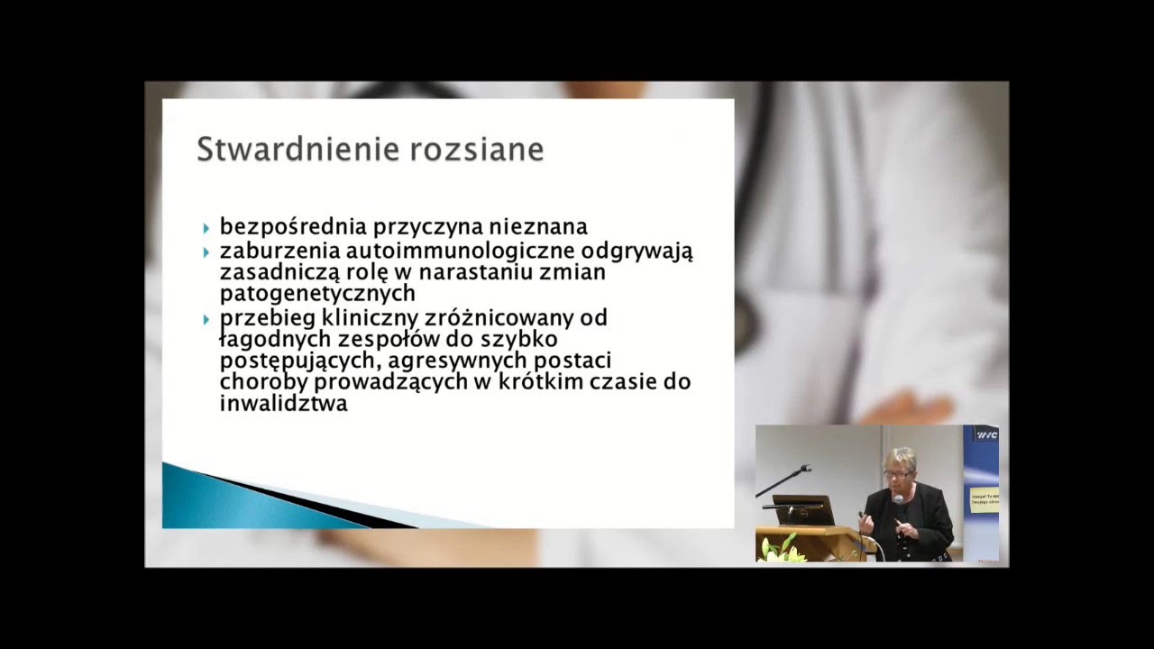 Prof. Danuta Ryglewicz - Diagnostyka i leczenie SM w Polsce