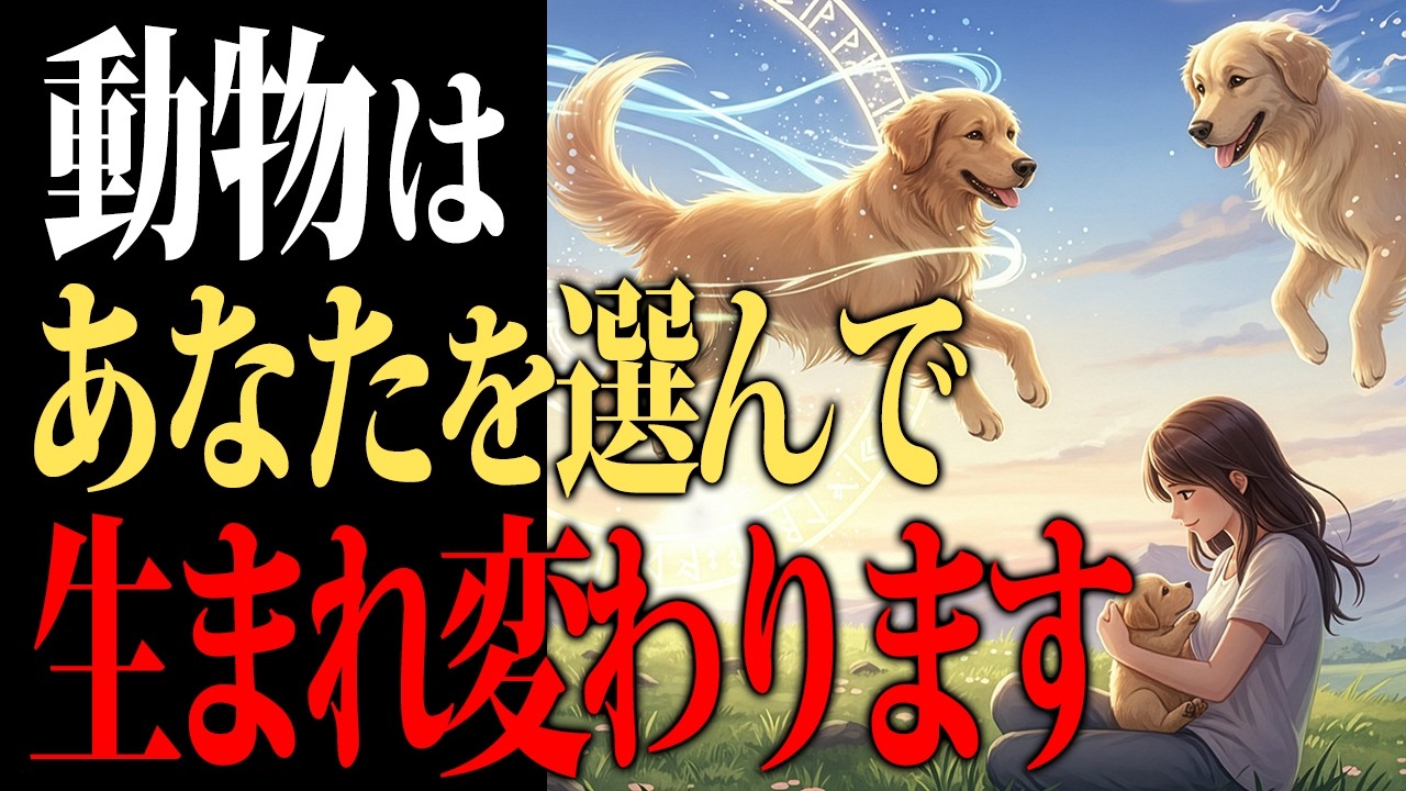 ペットが早く生まれ変わる理由、初めて話します。