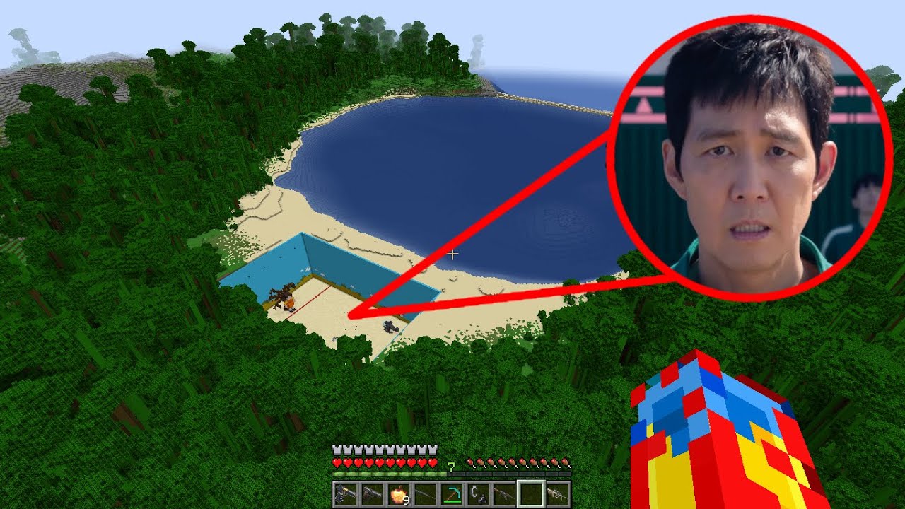 I Found The Final Squid Game in Minecraft #minecraft