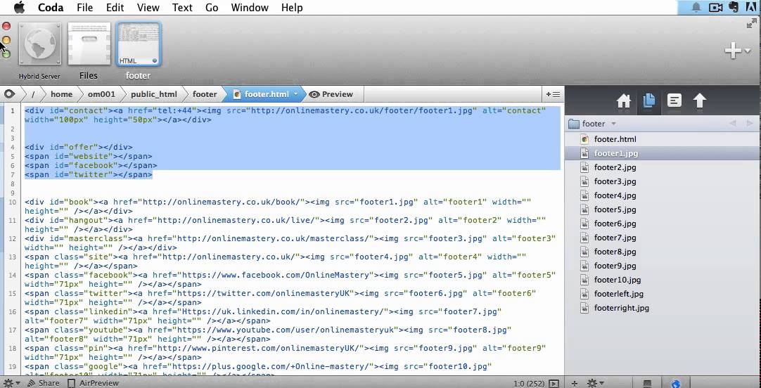 How to create a custom HTML Signature using Mac Mail