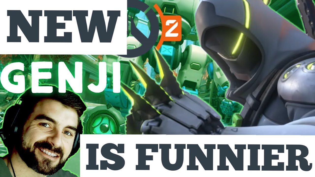 NEW Genji Reworked is Funnier to play | Gameplay/Funny | Overwatch 2 Beta