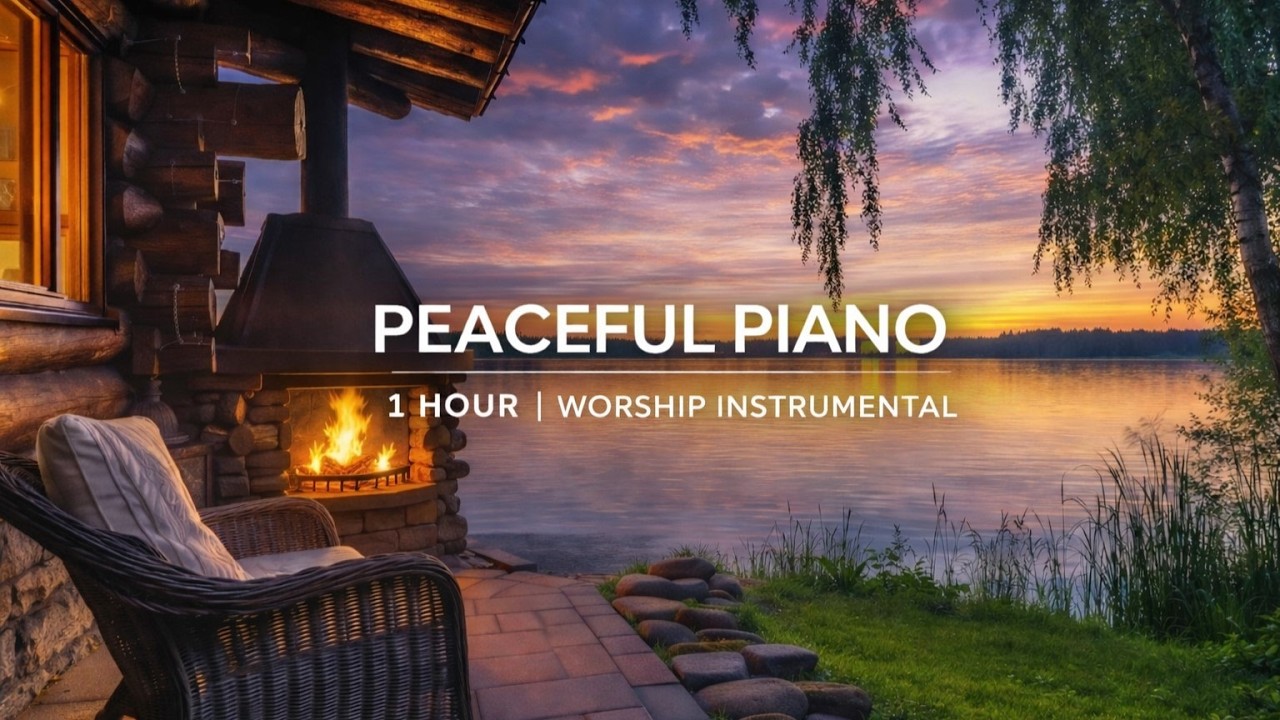 1 Hour Relaxing Piano Worship | Peaceful Instrumental Music