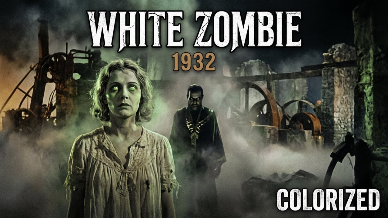 White Zombie (1932) &mdash; A Forgotten Gothic Horror | Colorized Full Film