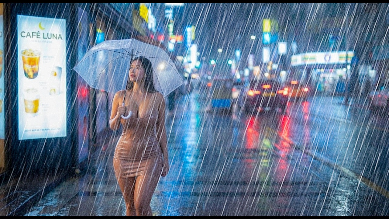 МОЖЕТЕ ЛИ ВЫ С ЭТИМ СПРАВИТЬСЯ? ⛈️ Сильный дождь и сильный ветер в сельской местности Индонезии | Ле