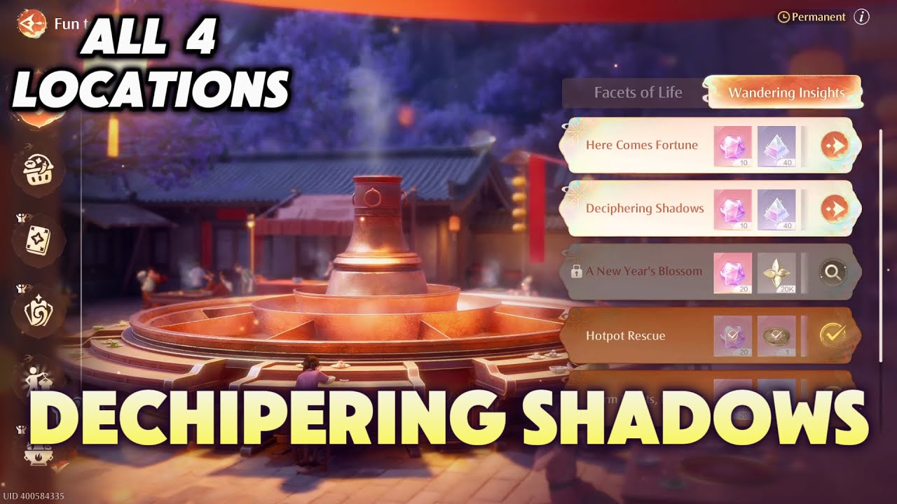 Dechipering Shadows | Infinity Nikki