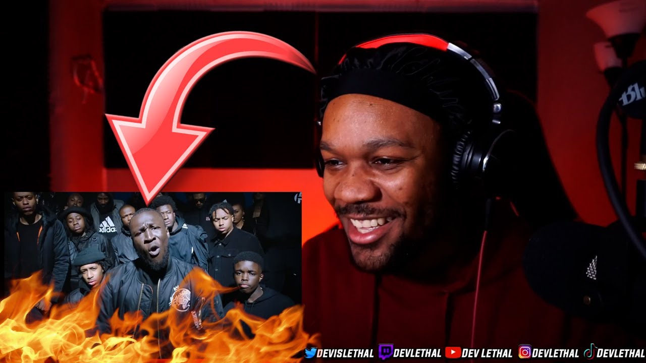 STORMZY GOT A CLASSIC WITH THIS! // AMERICAN REACTS TO UK RAPPERS STORMZY - VOSSI BOP Reaction