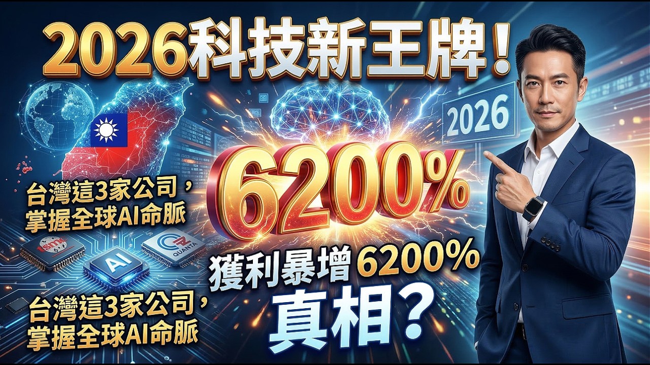 別再盯著記憶體了！這才是2026年AI最強「卡脖子」神物，漲幅驚人！😱