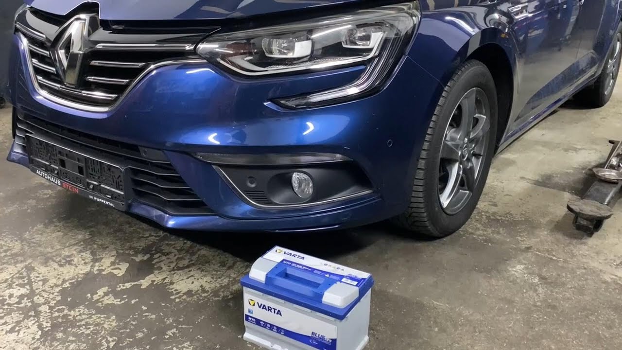 RENAULT MEGANE 4 BATTERY CHANGE BATTERY REPLACEMENT DIY HOW TO CHANGE BATTERY MEGANE IV BATTERIE
