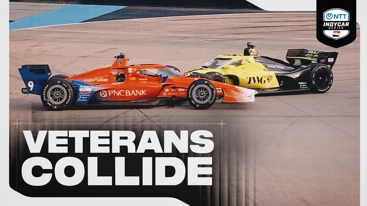 Scott Dixon and Will Power Collide in Practice! | 2026 INDYCAR at Arlington