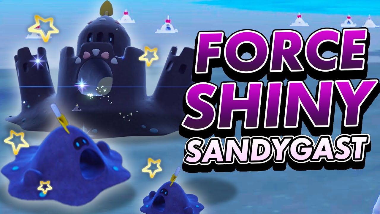 How to get SHINY Sandygast/Palosand EASY in Pokemon Scarlet and Violet