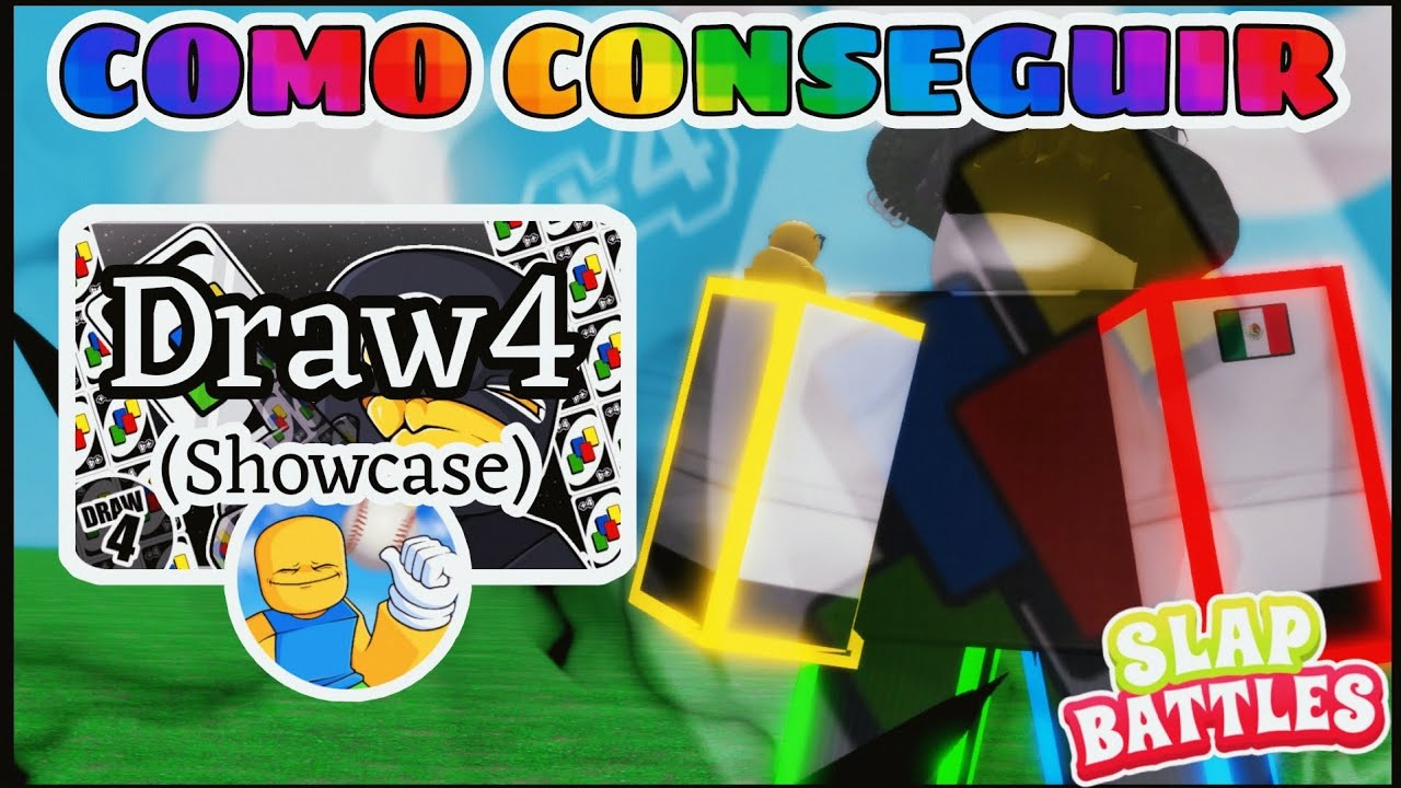 Como Conseguir el Guante Draw4 (Showcase) | Slap Battles | Roblox