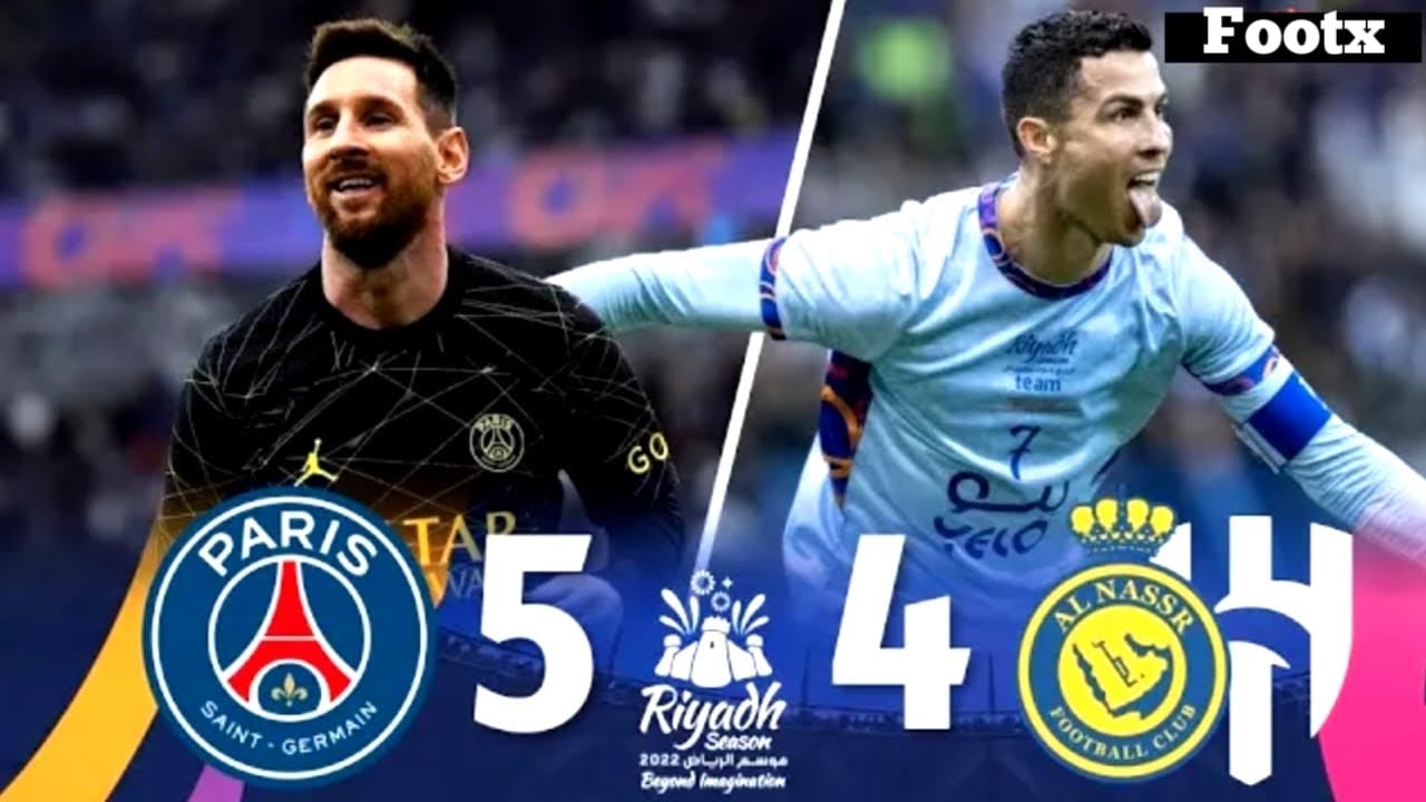 Messi 🆚 Ronaldo | PSG 5–4 Riyadh XI 🔥 Epic Riyadh Season Cup 2023 Highlights HD