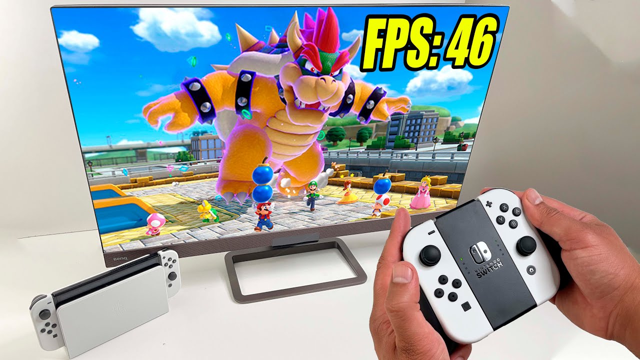 Super Mario Party Jamboree Nintendo Switch FPS Test