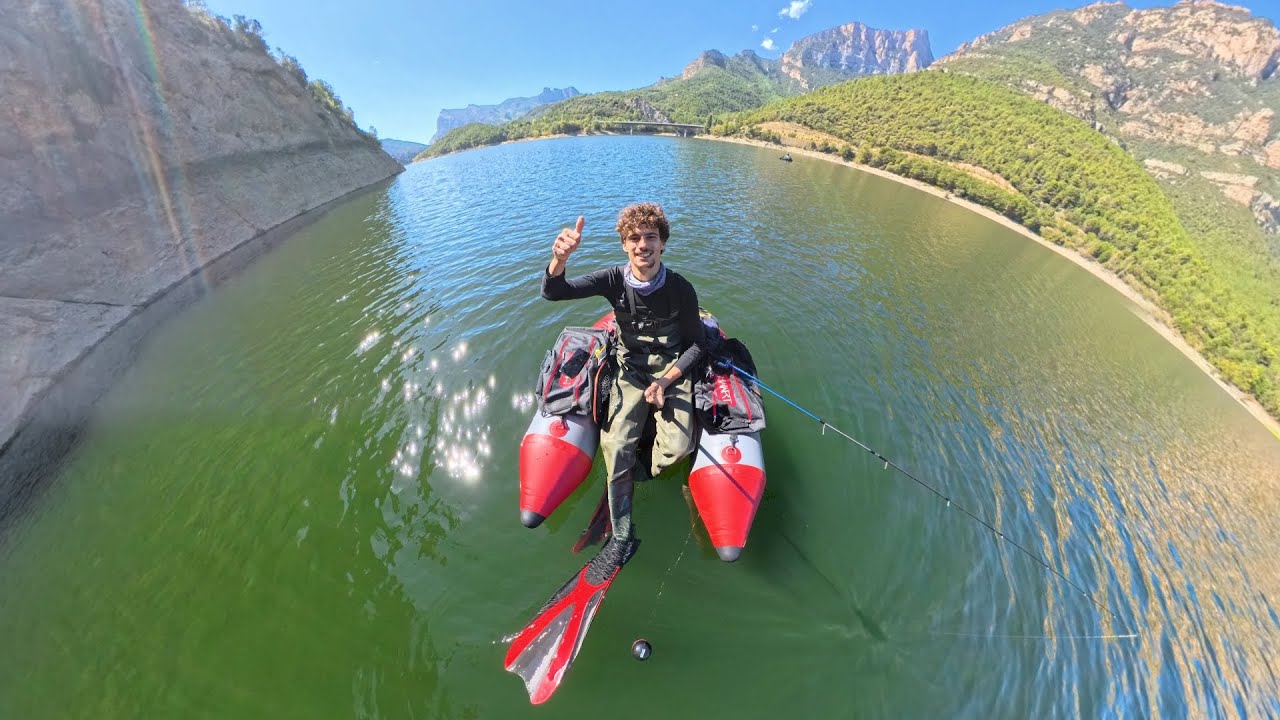 Mi primer Pato (Float Tube) de pesca. Hart Sikkario Hybrid.