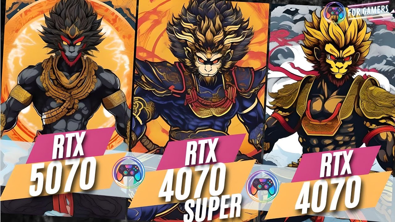 NVIDIA RTX 5070 vs RTX 4070 Super vs RTX 4070  | 1080P, 1440P, 4K, DLSS 4 Tested in NEW GAMES