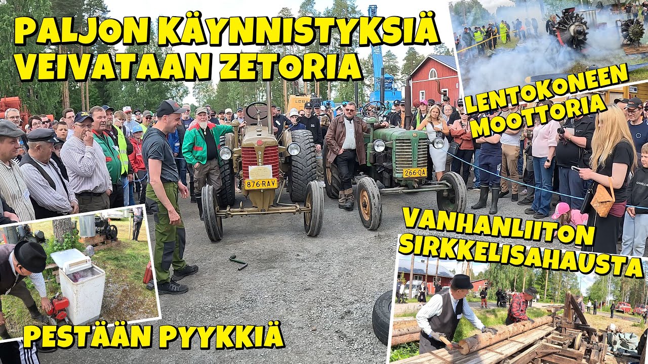 Wanhan Woiman Päivät 2025 - Konekäynnistyksiä, Parkkausta, Pyykinpesua | Segmentoitu