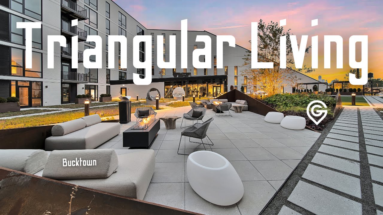 Triangle Square Apartments Tour | Bucktown Chicago Luxury